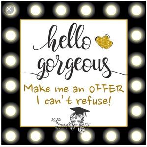 Make me an offer. I’m happy to negotiate.